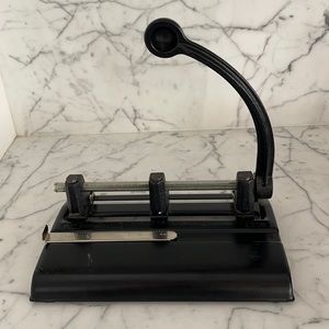 Master 3-Hole Punches with Power Handle